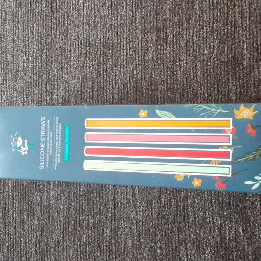 Chic & Tonic silicone straws